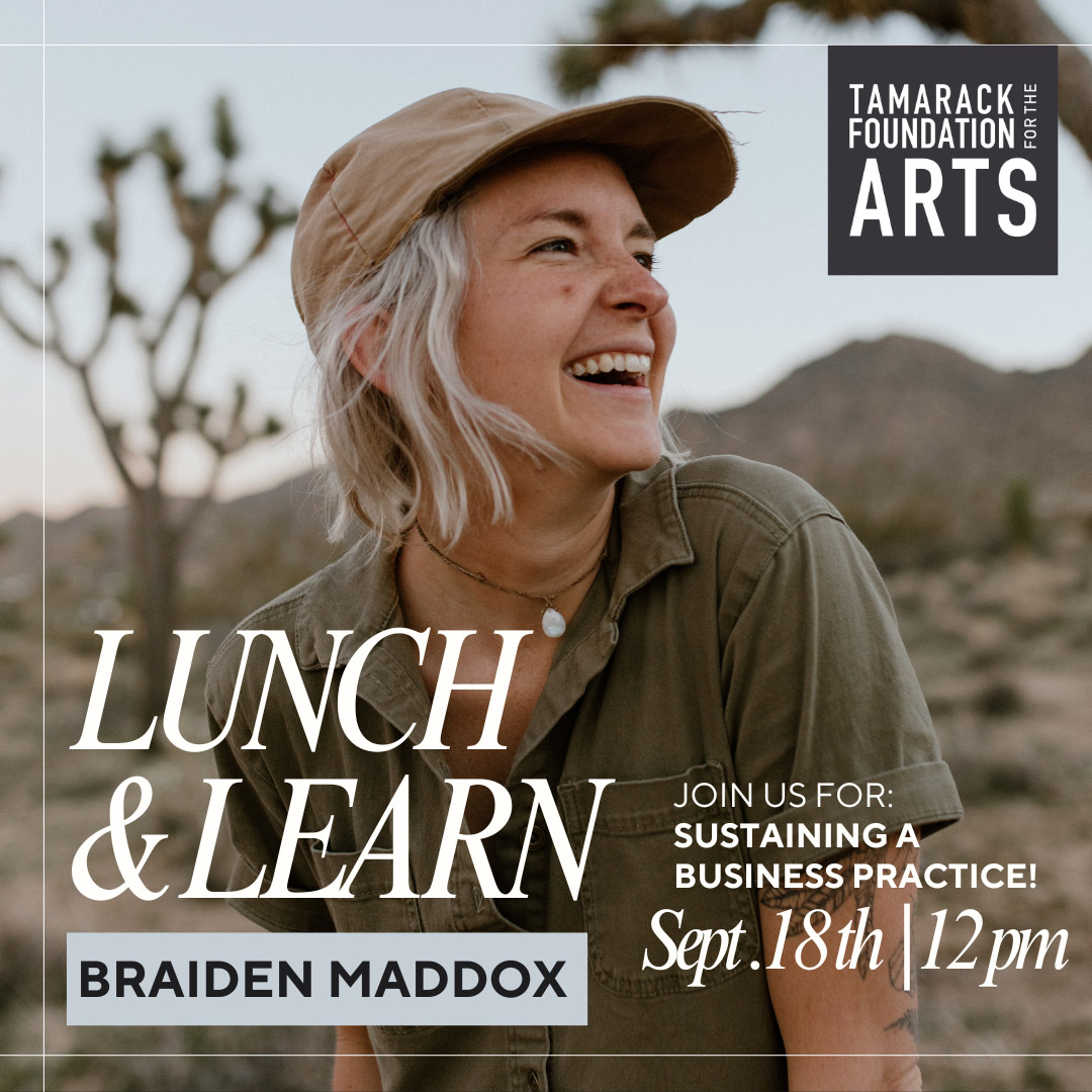 Square social media post promoting a Lunch and Learn lecture